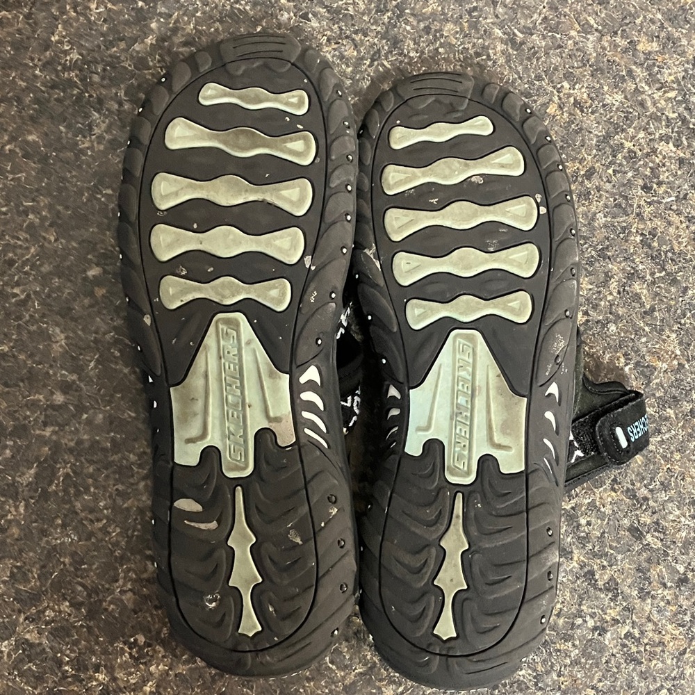 Skechers reggae trailway black sports sandals 11 - Picture 3 of 8